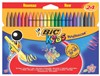 CRAYONS BIC PLASTIDECOR 829772 ASSORTED PK24