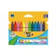 CRAYONS BIC PLASTIDECOR 829773 TRIANGLE ASSORTED PK12