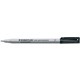 MARKER STAEDTLER OHP 316 FINE NON PERM BLACK