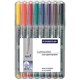 MARKER STAEDTLER OHP 316WP8 FINE NON PERM ASSTD COLOURS