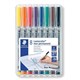 MARKER STAEDTLER OHP 315WP8 MEDIUM NON PERM ASSTD COLOURS