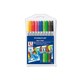 MARKERS COLOURED STAEDTLER NORIS CLUB 326 FIBRE TIP ASSORTED WLT10