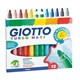 MARKERS COLOURED EC GIOTTO MAXI BROAD GTM12 ASSTD PK12