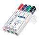 MARKER WHITEBOARD STAEDTLER 351WP4 BULLET ASSTD COLOURS
