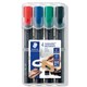 MARKER STAEDTLER 350WP4 CHISEL ASSTD COLOURS