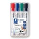 MARKER WHITEBOARD STAEDTLER 351BWP4 CHISEL ASSTD COLOURS