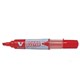 MARKER WHITEBOARD PILOT 660113 V BOARD CHISEL TIP RED