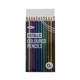 PENCIL COLOURED JASART 0039200 STUDIO METALLIC ASSORTED PK12 FSC