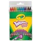 PENCILS COLOURED CRAYOLA TWISTABLES 687408 ASSTD PK12