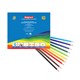 PENCILS COLOURED BELGRAVE 83054 TRIANGULAR JUMBO WOOD FREE ASSORTED CUP70
