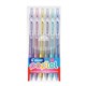 PEN RB PILOT POP LOL GEL METALLICS ASSORTED PK6