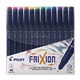 PEN PILOT FRIXION FINELINER SWFFS12 ASSORTED COLOURS WALLET12