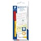 PEN BP STAEDTLER STICK 430F FINE RED BX10