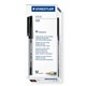 PEN BP STAEDTLER STICK 430M MEDIUM BLACK BX10