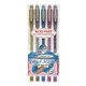 PEN RB UNIBALL SIGNO GEL INK NOBLE METAL ASSORTED WALLET5