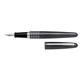 PEN FP PILOT PRESTIGE MR3 FOUNTAIN METALLIC GREY BARREL MEDIUM BLACK