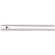RULER 30CM PLASTIC MARBIG CLEAR