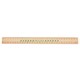 RULER 30CM WOODEN UNPOLISHED CELCO