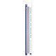 RULER SCALE 30CM STAEDTLER TRIANGULAR DIN 1202533135075100