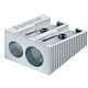 SHARPENER PENCIL STAEDTLER 2HOLE METAL WEDGE