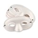 FACE MASKS EC MPMH24 HALF WHITE PK24