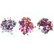SEQUINS JASART 0324630 STARS 25GM ASSTD