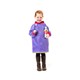 ARTIST SMOCK EC TSP TODDLER PURPLE