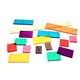TEACHING AID LINEX LINEAR FRACTION SET IN TRANSPARENT CASE ASSORTED COLOURS
