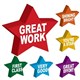 STICKERS MERIT AVERY 69617 3D STARS PK96