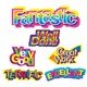 STICKERS MERIT AVERY 69624 CAPTION SHAPES PK120