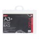 PROJECT BAG JASART 0033790 A3 WITH CARD INSERT CLEAR PK10