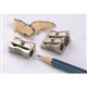 SHARPENER PENCIL MARBIG 1HOLE METAL WEDGE