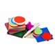PAPER SHAPES JASART 0325250 SQUARES 254MM CHRISTMAS ASSORTED PK100
