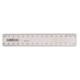 RULER CELCO 15CM CLEAR PLASTIC