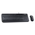 KEYBOARD APB00018 CORDED KEYBOARD  MOUSE BLACK