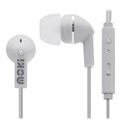 EARBUDS MOKI HCBMW NOISE ISOLATION WITH MICROPHONECONTROL WHITE