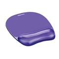 MOUSE PAD FELLOWES 91441 GEL WRIST REST PURPLE