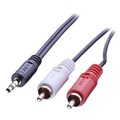 CABLE LINDY 10M 35MMRCA AUDIO