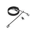 KEYED LOCK KENSINGTON 65048 MICROSAVER 20 TWIN LOCK HEAD