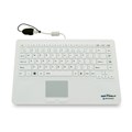 KEYBOARD SEAL SHIELD SW87P2 TOUCH WATERPROOF WHITE