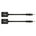 ADAPTOR LINDY 70450 35MM TO CAT 5E6 AUDIO EXTENDER UP TO 100M BLACK