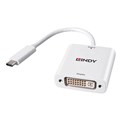 ADAPTOR LINDY 43243 USBC TO DVI D CONVERTER 17CM WHITE