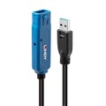 EXTENSION CABLE LINDY 43229 USB 31 MALE TO FEMALE 15M ACTIVE CABLE PRO BLACK