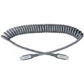 CABLE VENTEV USBCUSBC GREY BRAIDED COIL