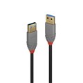 CABLE USB LINDY 2M USB3 AA CABLE ANTHRA LINE