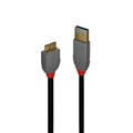CABLE USB LINDY 05M USB 30 AMICROB ANTHRA LINE