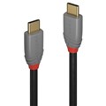 CABLE USB LINDY 1M USB C 5A PD ANTHRA LINE