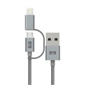 CABLE PUREGEAR 2IN1 USBAMICRO USBLIG