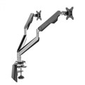 MONITOR ARM SYLEX SABRE DESK MOUNT DOUBLE POLISHED ALUMINIUM