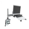 LAPTOP ARM SYLEX RAPIER DESK MOUNT POLISHED ALUMINIUM